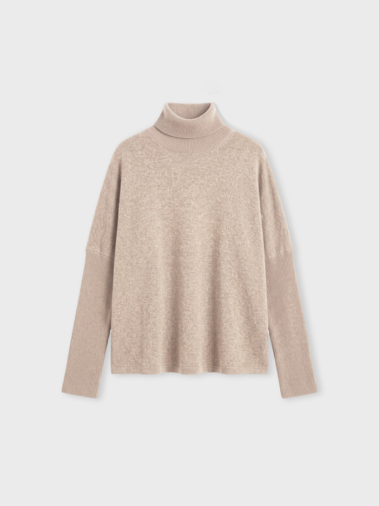 Pull Cachemire Clara chestnut
