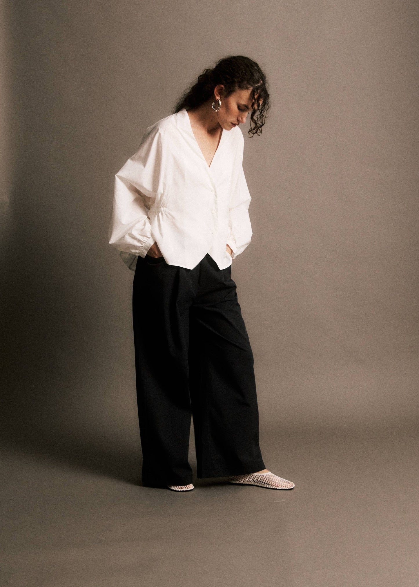 Blouse Constantin blanche