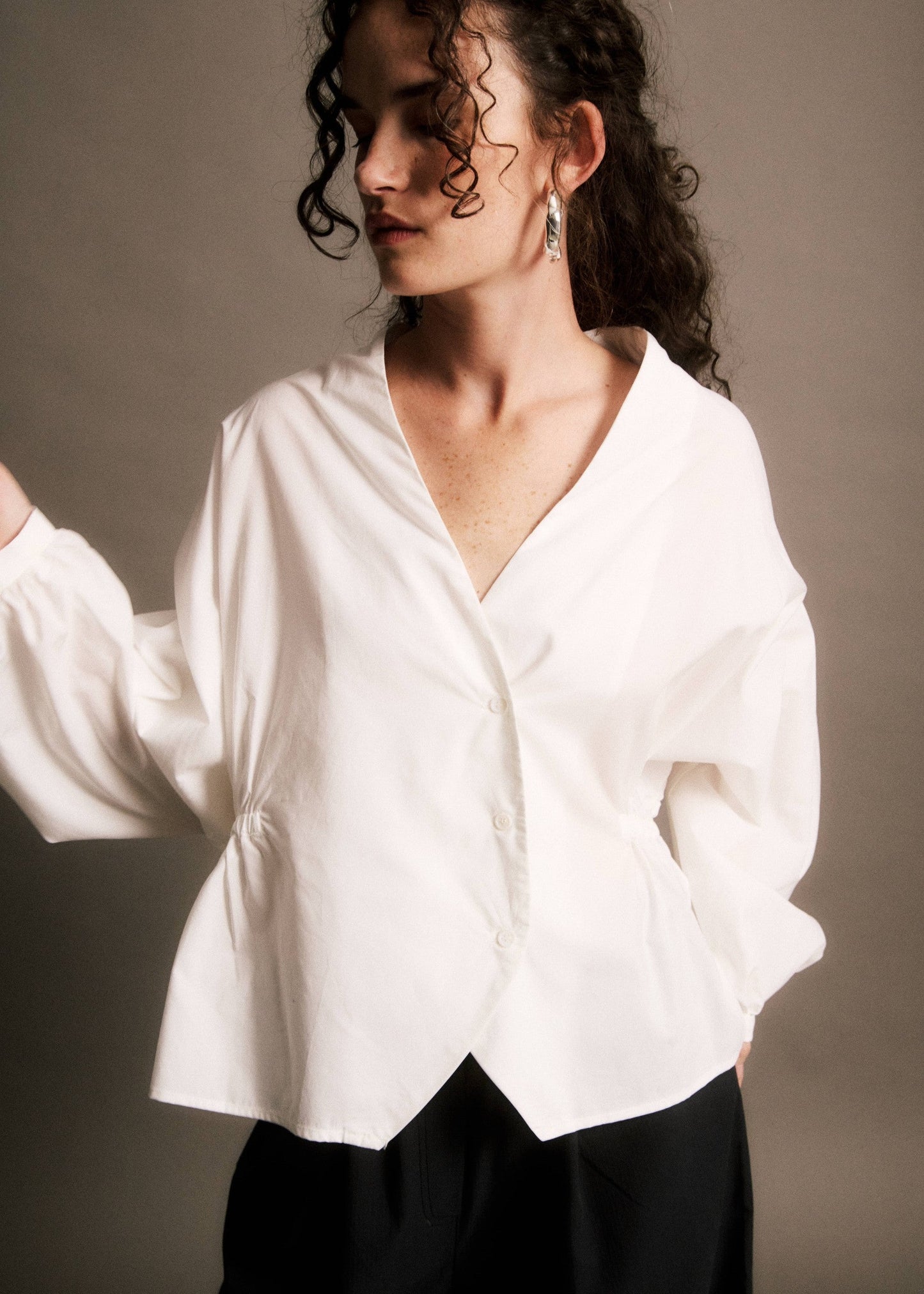 Blouse Constantin blanche