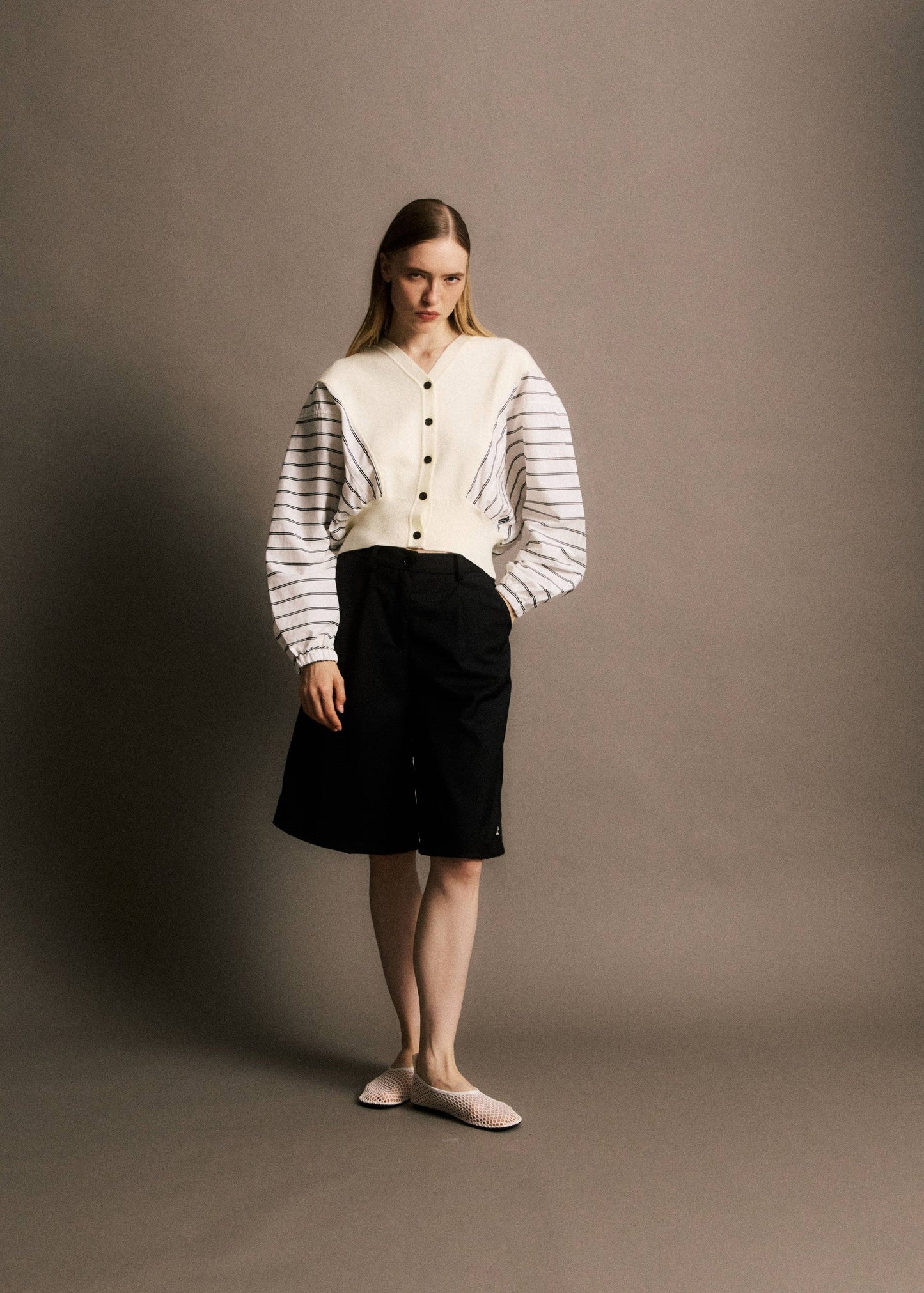Gilet Ylian crème