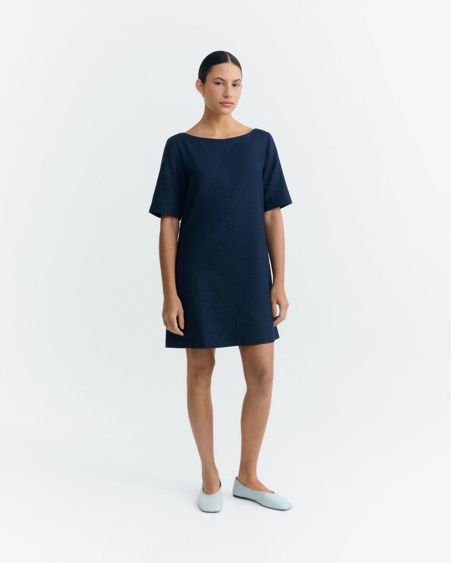 Robe Kieran bleu marine