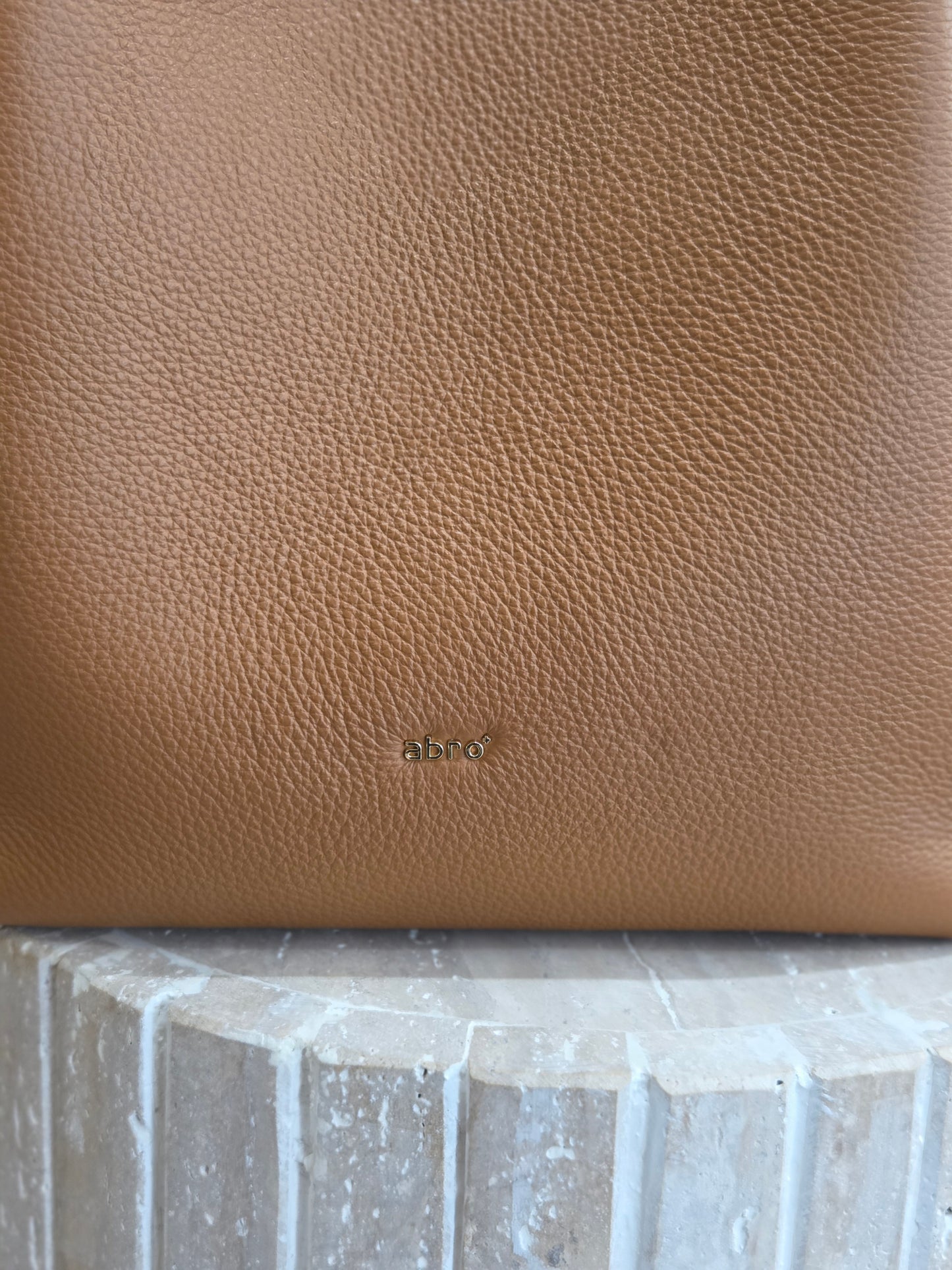 Sac shopping essential medium cuir agave caramel/cognac