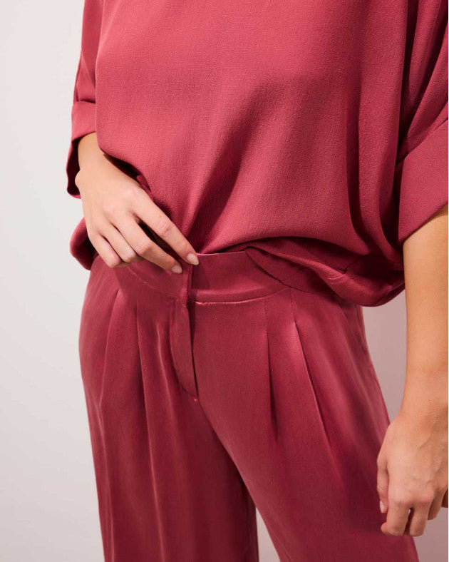 Pantalon Moreau terracotta