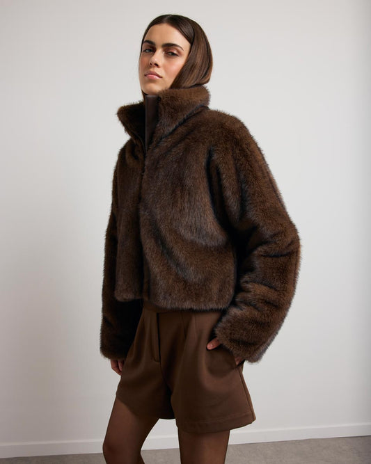Veste Thesy marron