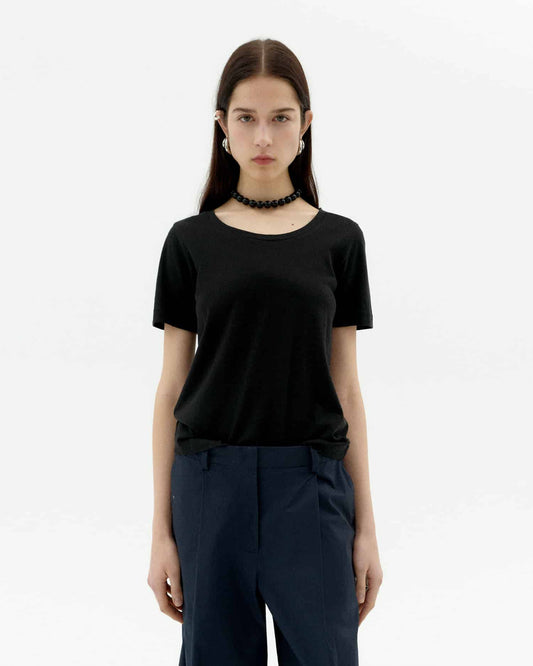 T-Shirt Cassia noir